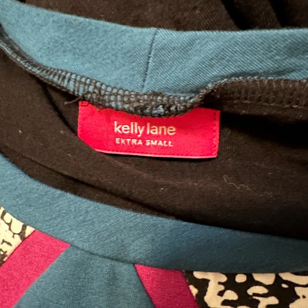 Kelly Lane Art Deco Colorblock Dress XS - Image 4