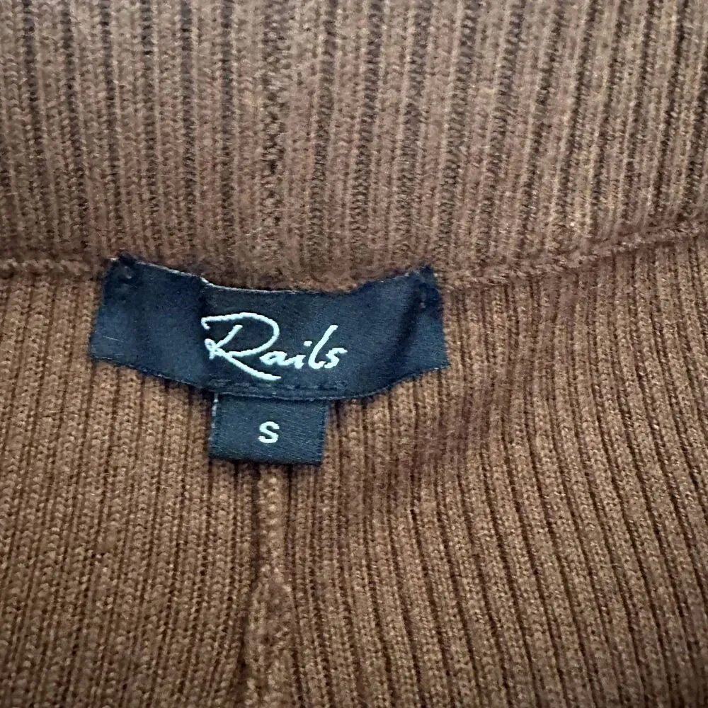 NEW Rails Jules Ribbed Pants in Fox Brown - Image 8