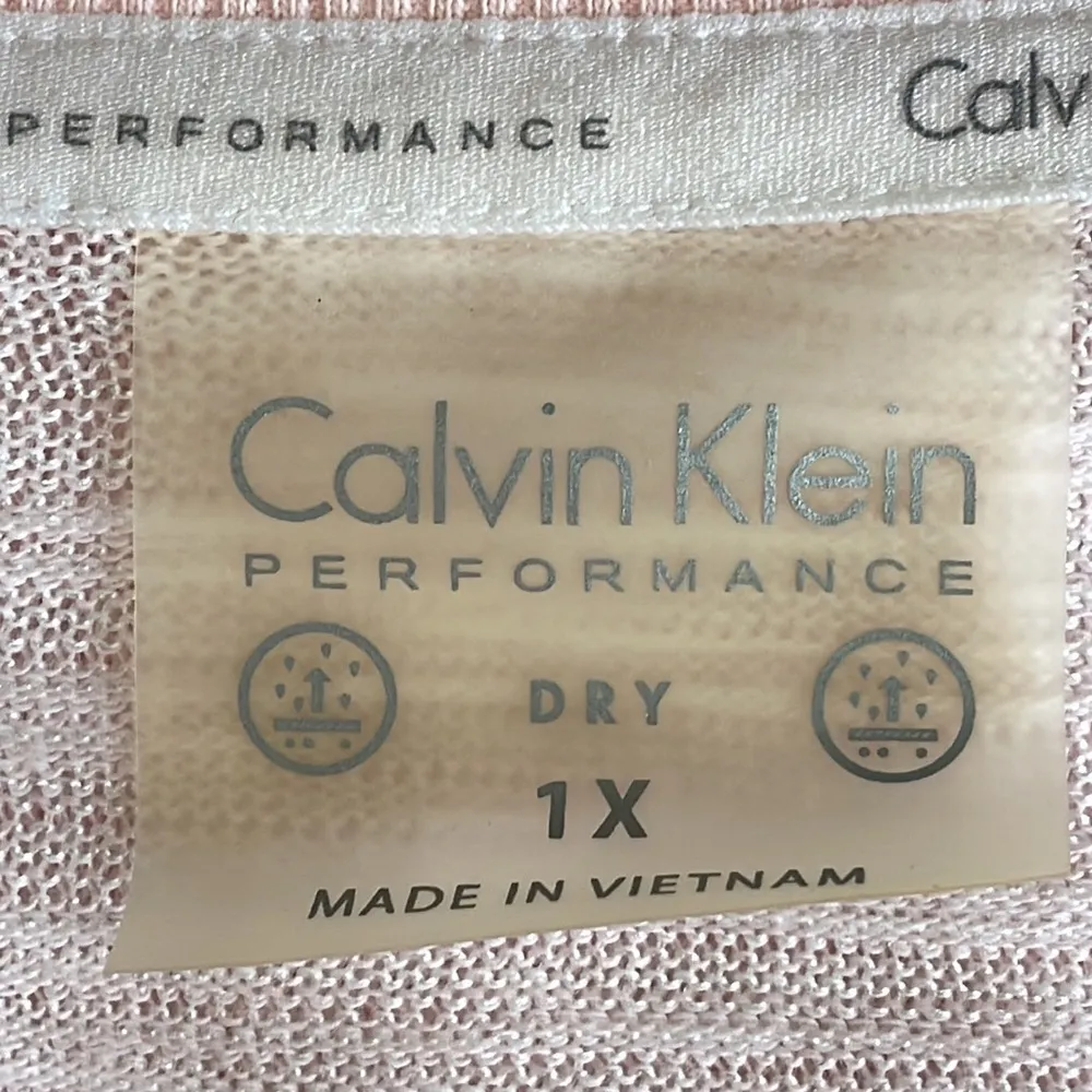 Calvin Klein Performance Pink Asymmetrical Top - Image 4