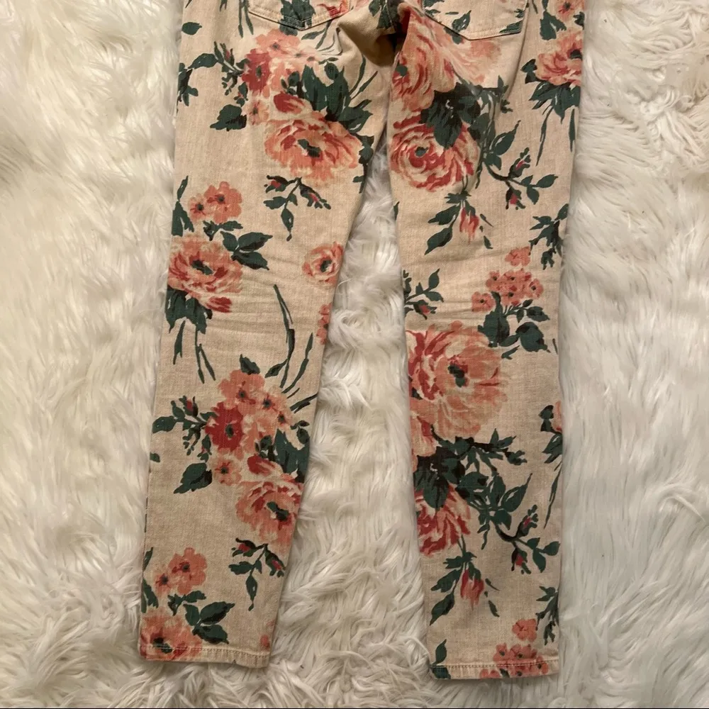 Current/ Elliott The Stiletto Jean in Haystack Floral - Image 9