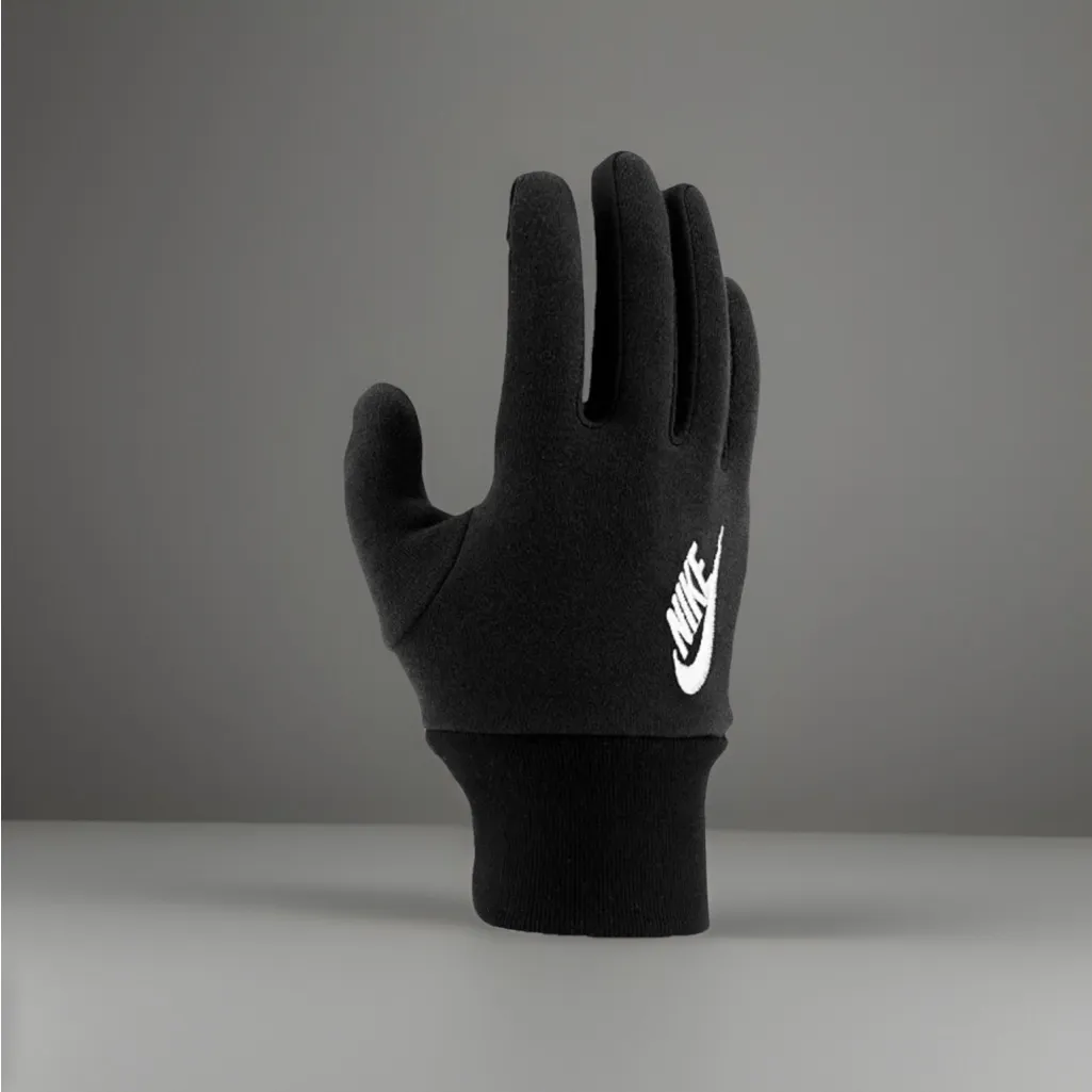 Nike Women’s Size Small Club Fleece Gloves. Black/White. New with tags. - Image 4
