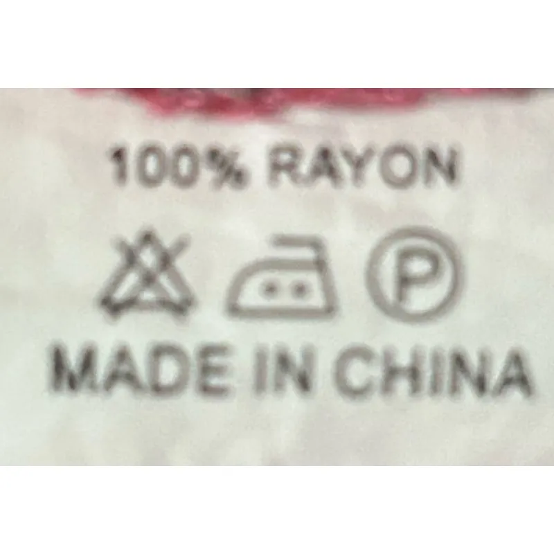 Jaase Women's‎ Coral Floral Pink Black Long Sleeve Tunic Blouse Size M - Image 4