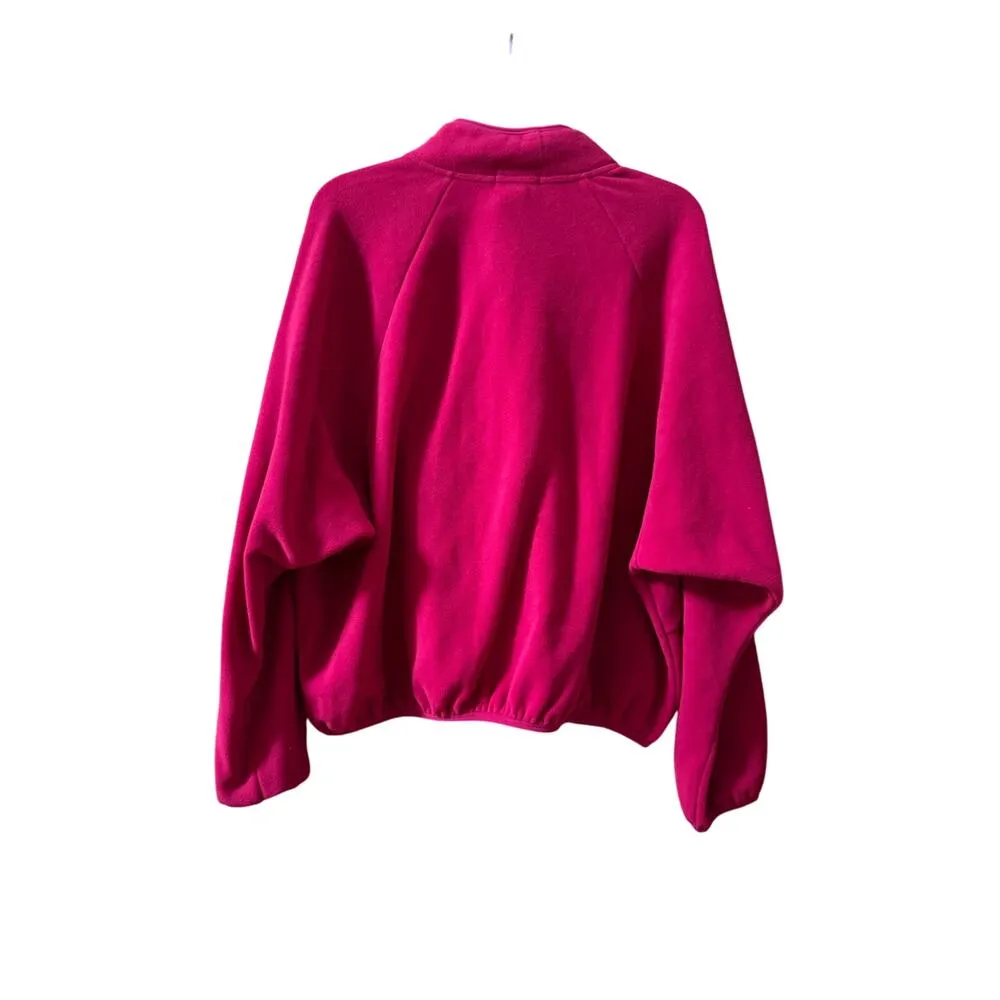 Beyond Yoga Women's  Tranquility 1/4
Snap Pullover Color: Deep Cranberry (new) - Image 6