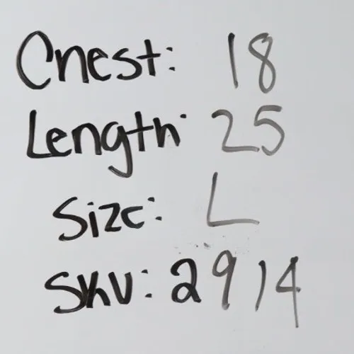 American Giant Womens Black V Neck T Shirt Size L Made in USA Cotton Casual Size L - Image 6