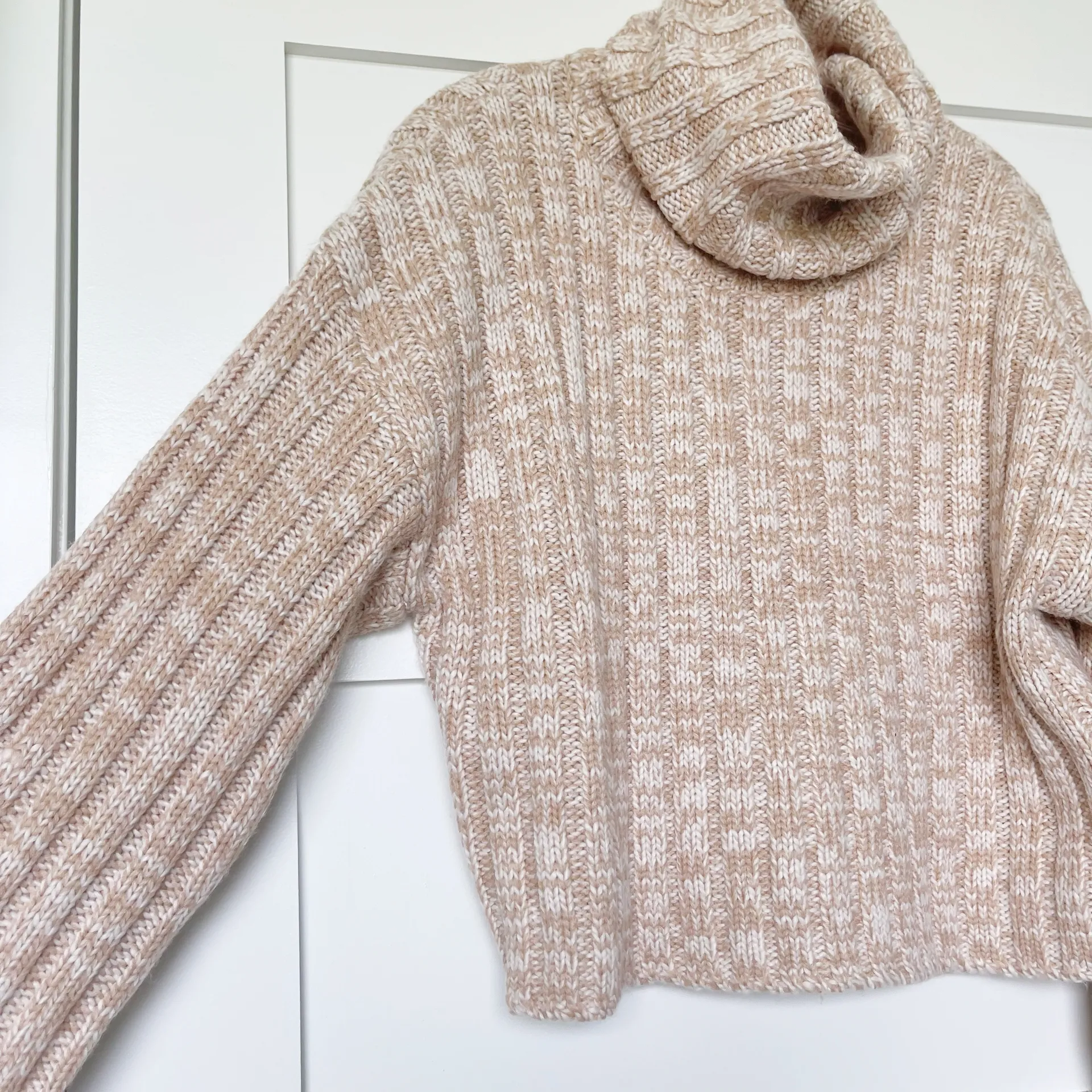 Chunky Knit Turtleneck Sweater - Image 4