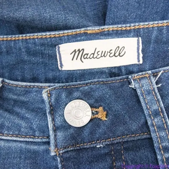 NEW Madewell Curvy High-Rise‎ Skinny Jeans in Coronet Wash, 28 - Image 12