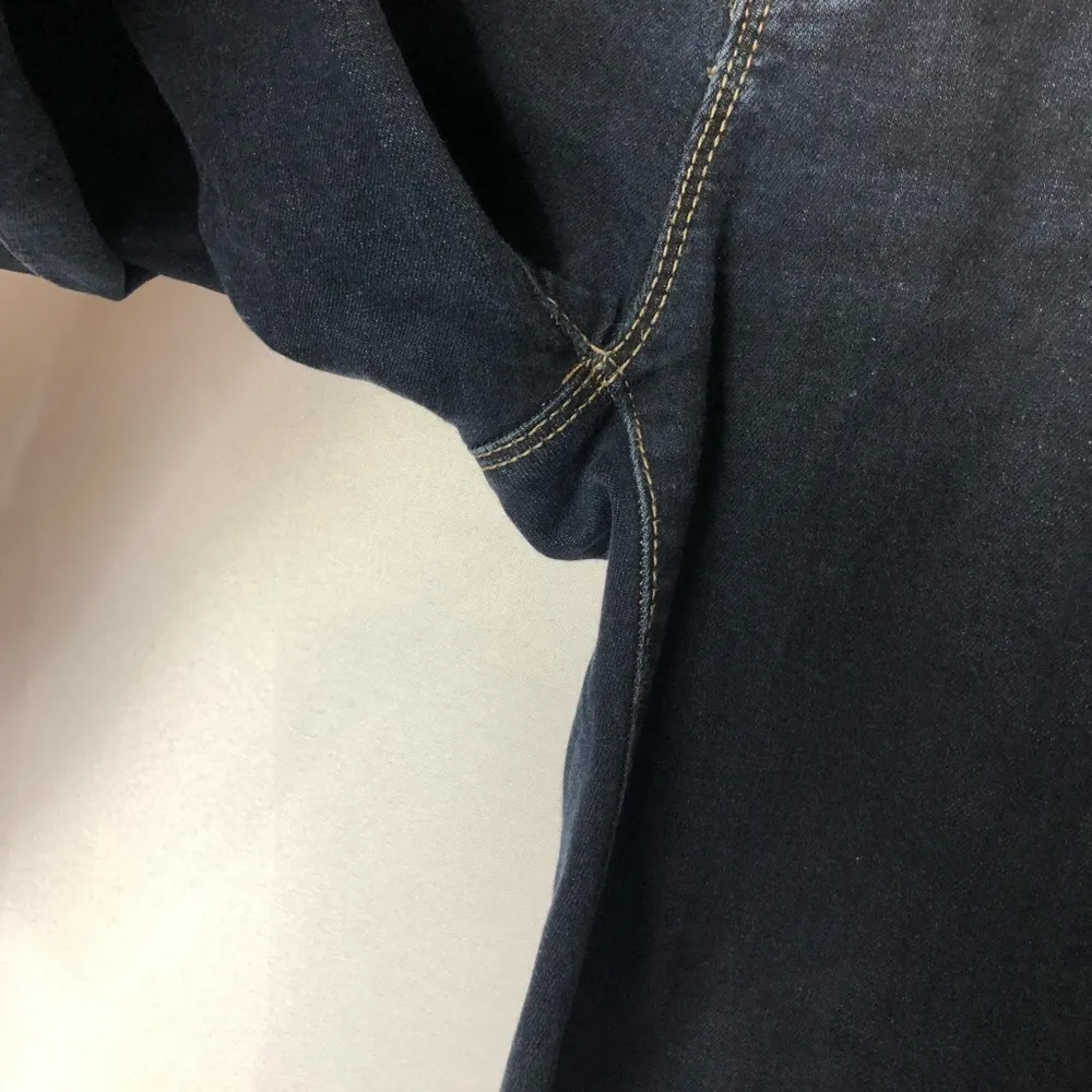 PacSun Bullhead Dark Wash High Rise Skinny Jeans 7 - Image 6