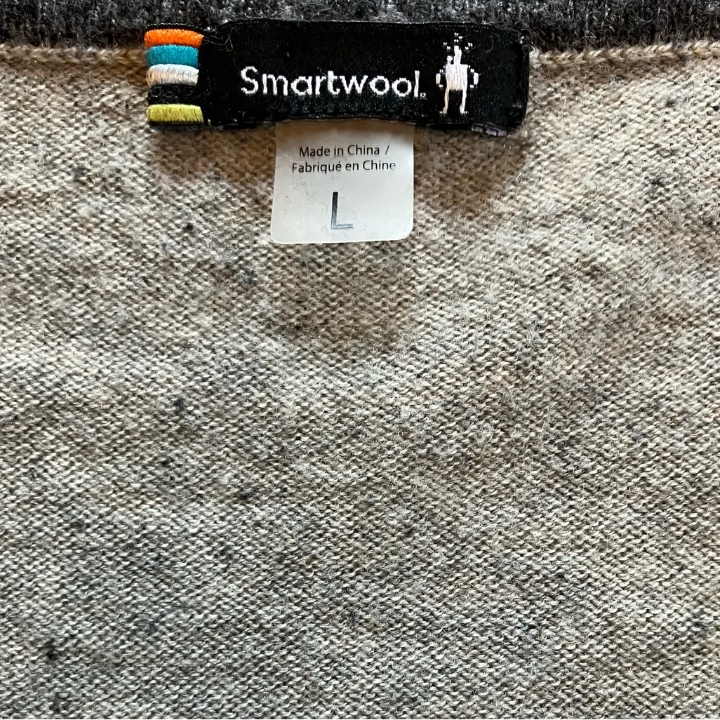 Smartwool Shadow Pine Colorblock Crew Sweater L - Image 5