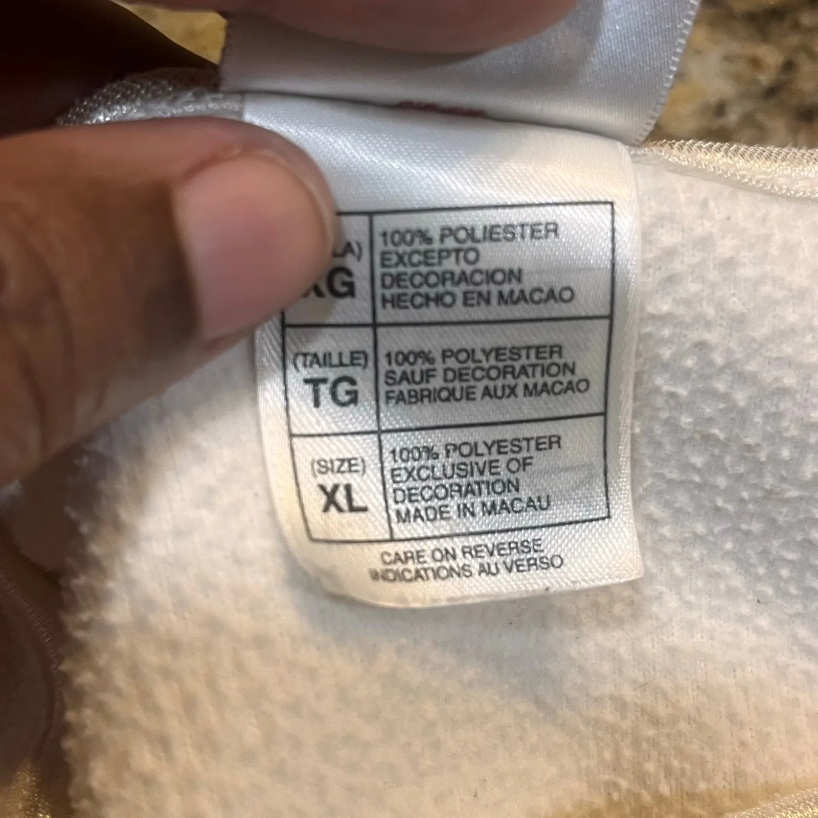 Vintage Disney Store Women XL Tinker Bell Crew‎ Neck Sweatshirt Embroidered - Image 3