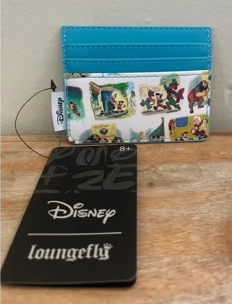 *Loungefly Disney Pinocchio Little Golden Book Scenes AOP Cardholder - Image 2