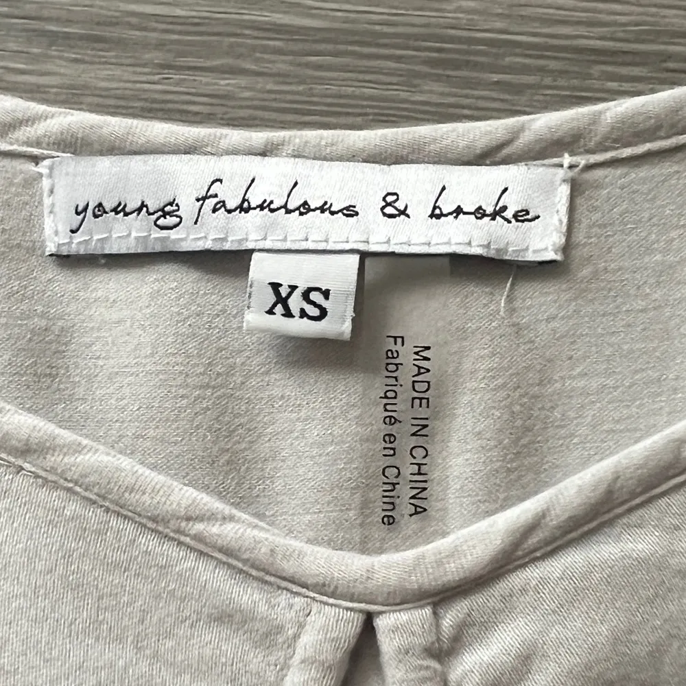 Young Fabulous & Broke tie dye wrap top XS - Image 2