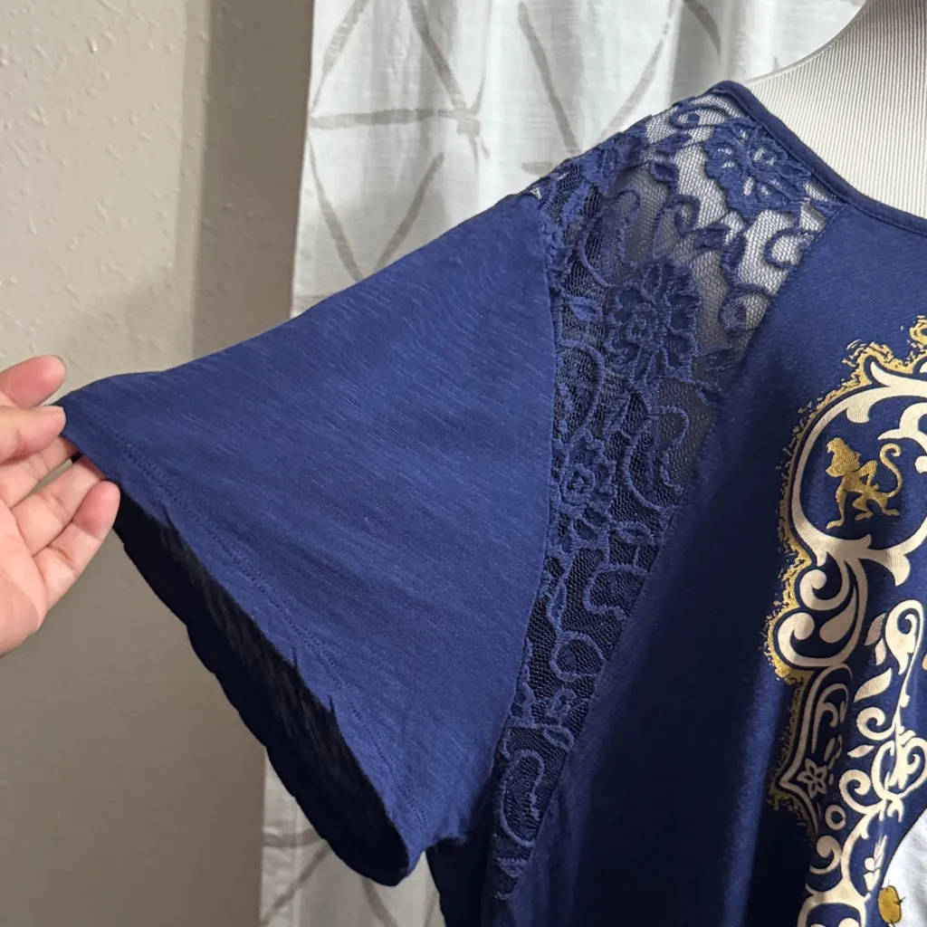 Torrid Disney Aladdin Princess Jasmine Short Sleeve T Shirt - Image 5