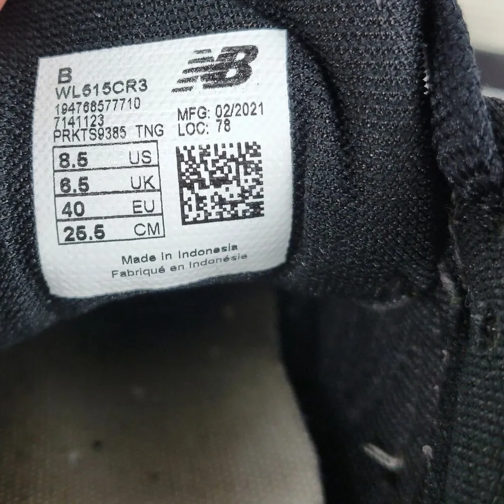 New Balance 515V3 Womens Sneakers 8.5 Black Pink Leopard WL515CR3 Lace Up Shoe - Image 8