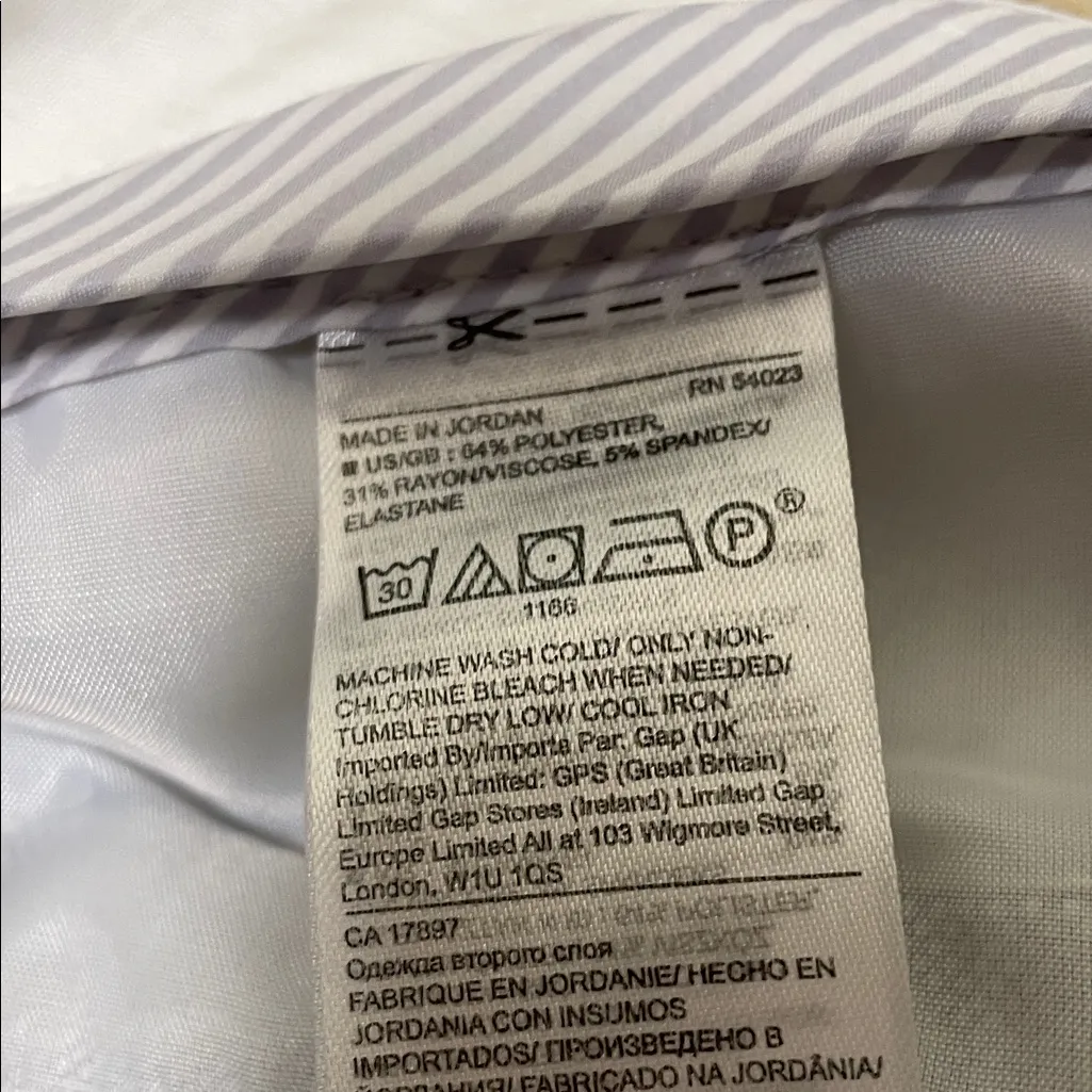 Banana Republic Women’s Ryan Gray Office Business Work Trouser Pants - Image 9