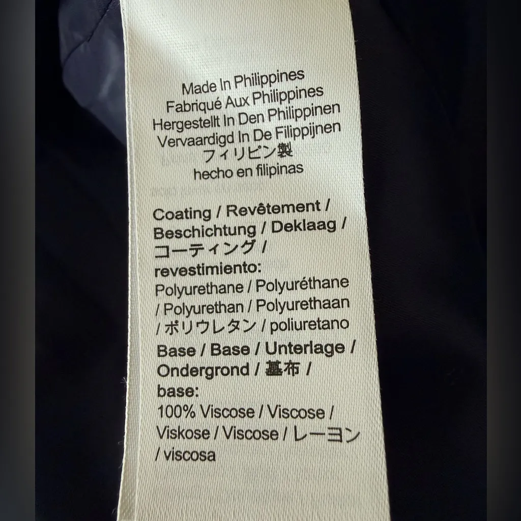 JCrew Willa Blazer Jacket in Black Faux Leather Size Women’s 2 - Image 7