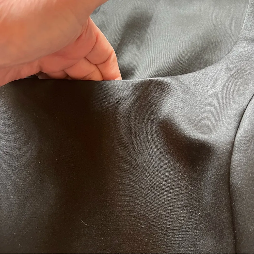 Zola Evening Sateen Type Top Camisole Size 18 Formalwear Cropped Black … - Image 5