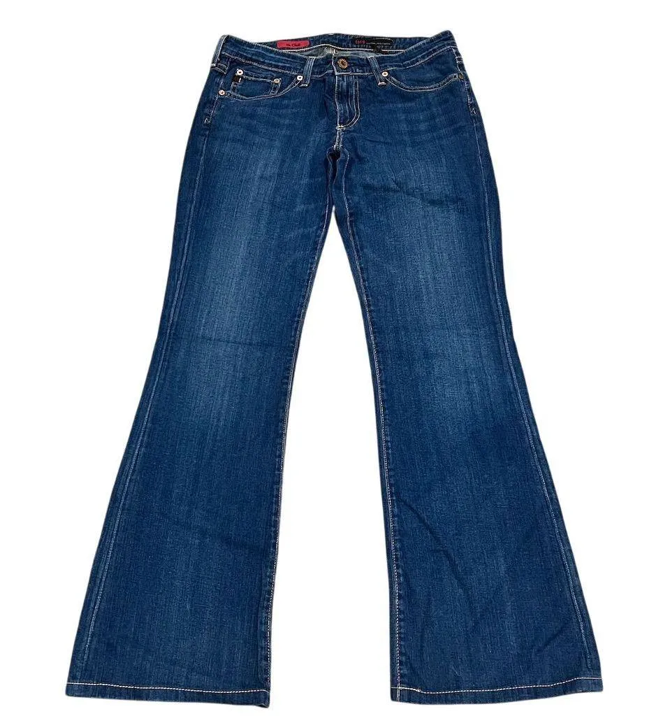 AG The Club Women's Flare Jeans Size 28 Blue Medium Wash Denim - Image 4