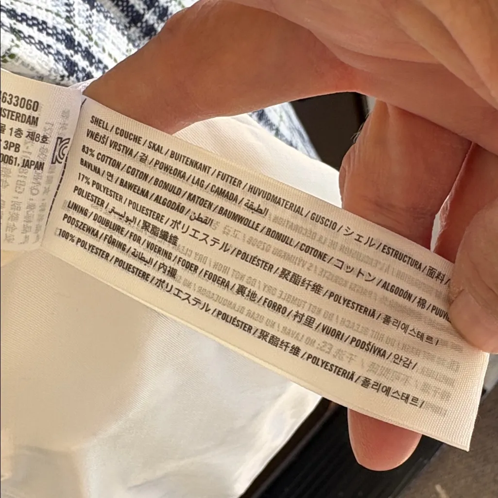 NWOT Abercrombie & Fitch Tweed Plaid Blazer Size XL - Image 10