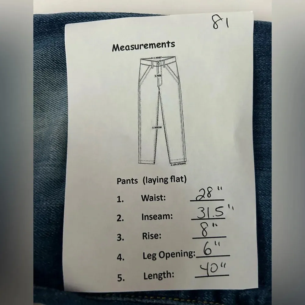 Joe's Jeans The Best Friend Women's Straight Jeans Blue Size 26 - Image 8