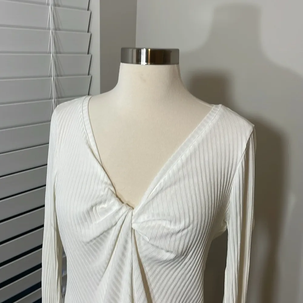 ALC Frank A.L.C Savannah Twist Neck Knit Top - Image 3