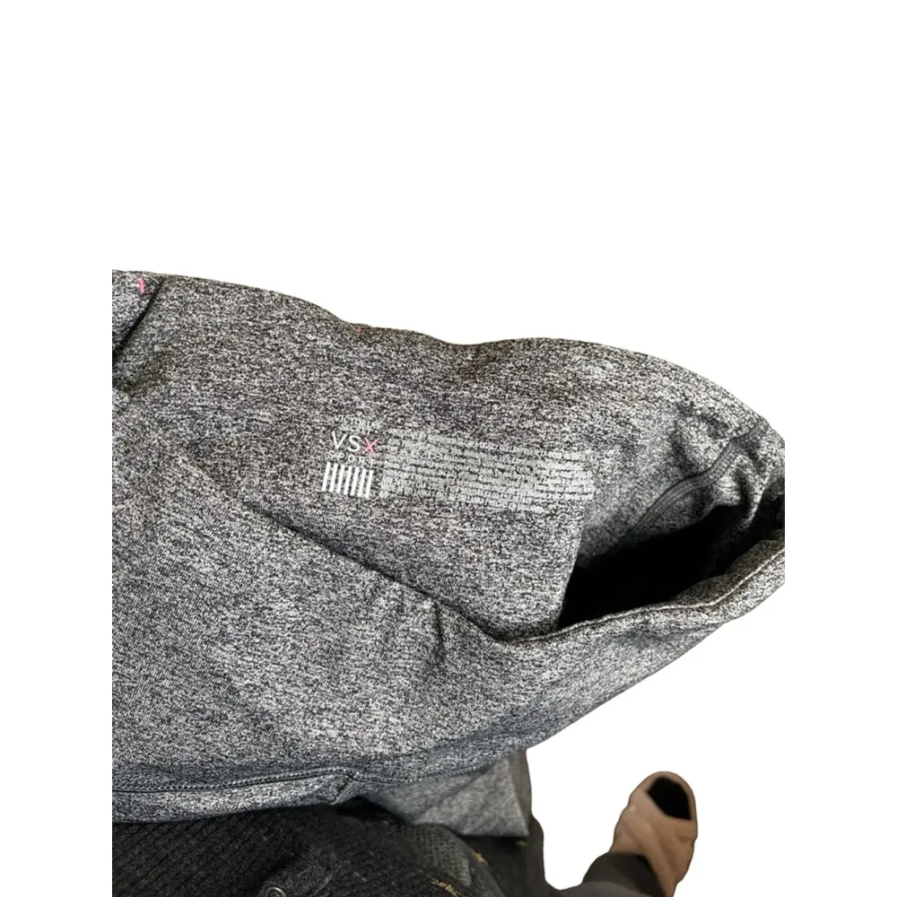 Women's VSX Leggings S Grey Burgundy - Image 3