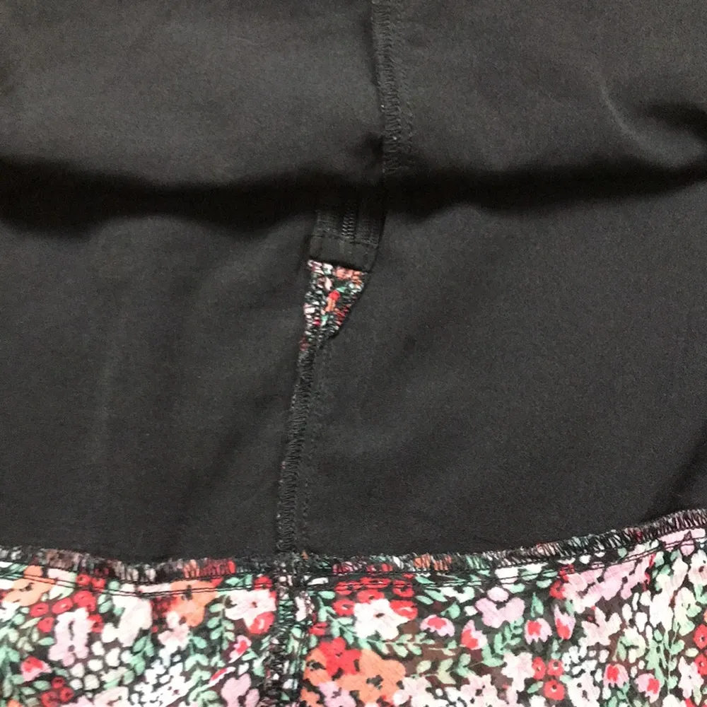 BP Women’s Floral Print Multi-Colored Ruched Ruffle Hem Skirt - Image 7