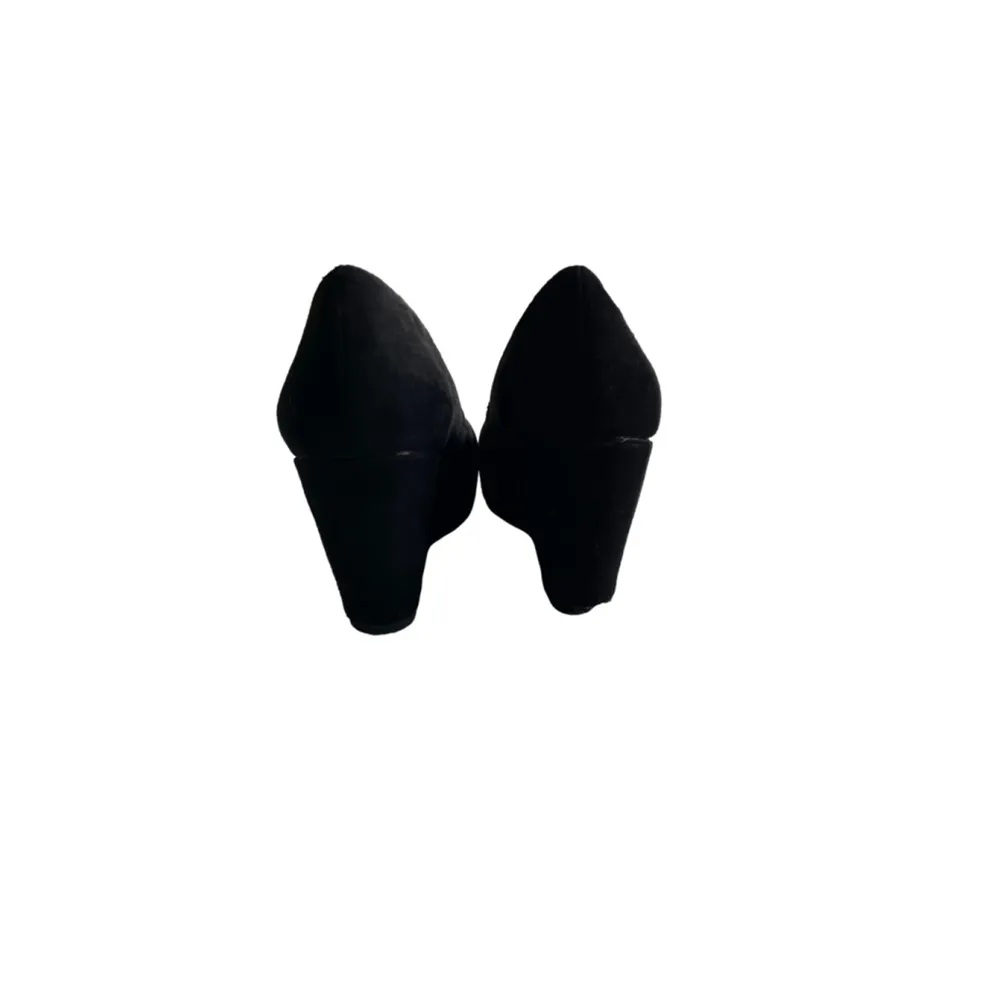 Women's American Rag Black Wedge Heels Size 8 - Image 3