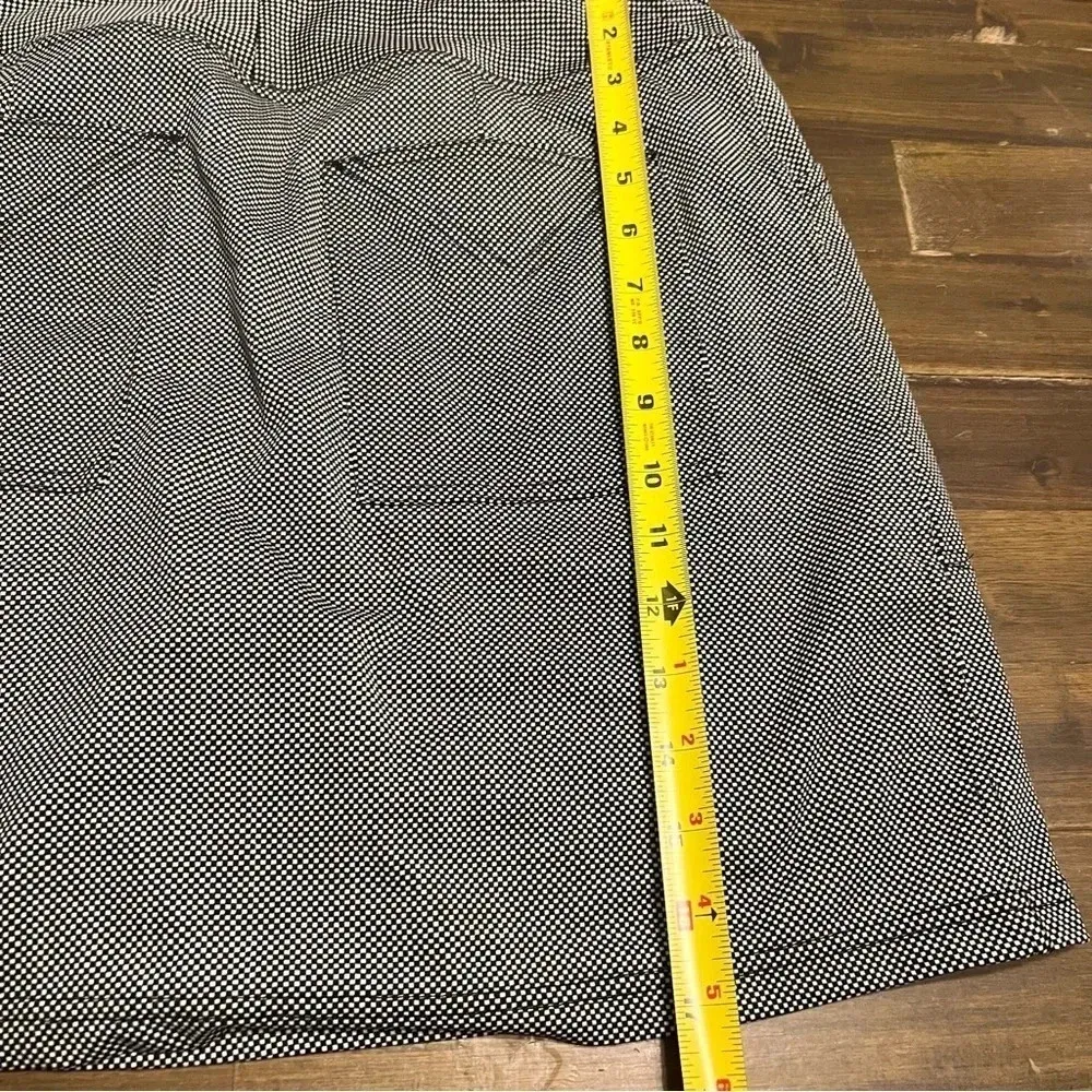 Jofit Skirt Skor Tennis Athletic Plaid Checkered Size Small Black S - Image 5