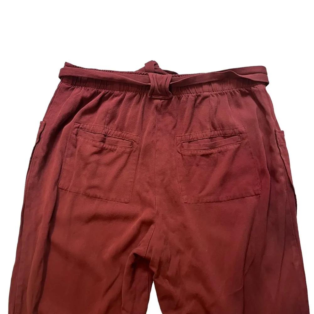 Anthropologie DOLAN LEFT COAST Northwestern Joggers Paperbag Pants, Sz M Size M - Image 7