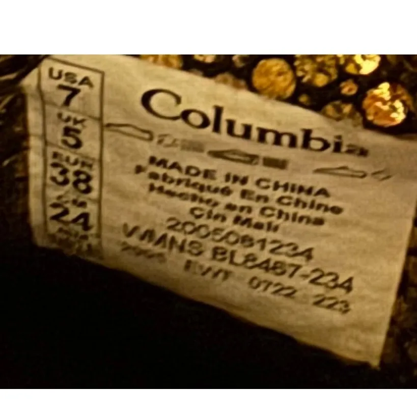 New Columbia Women's Keetley II Boots 7 Light Brown Dark Lavender - Image 7