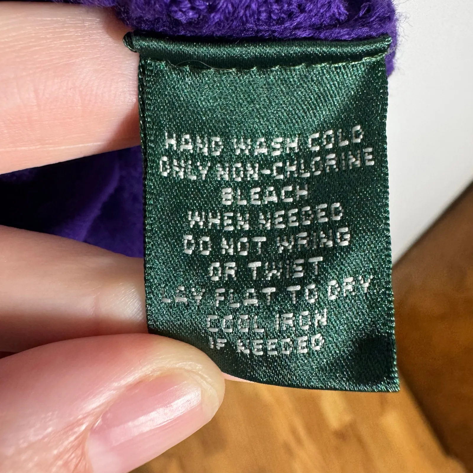 Lauren Ralph Lauren Dark Academia Cardigan Sweater Cardigan Women L Purple Prep Size L - Image 8