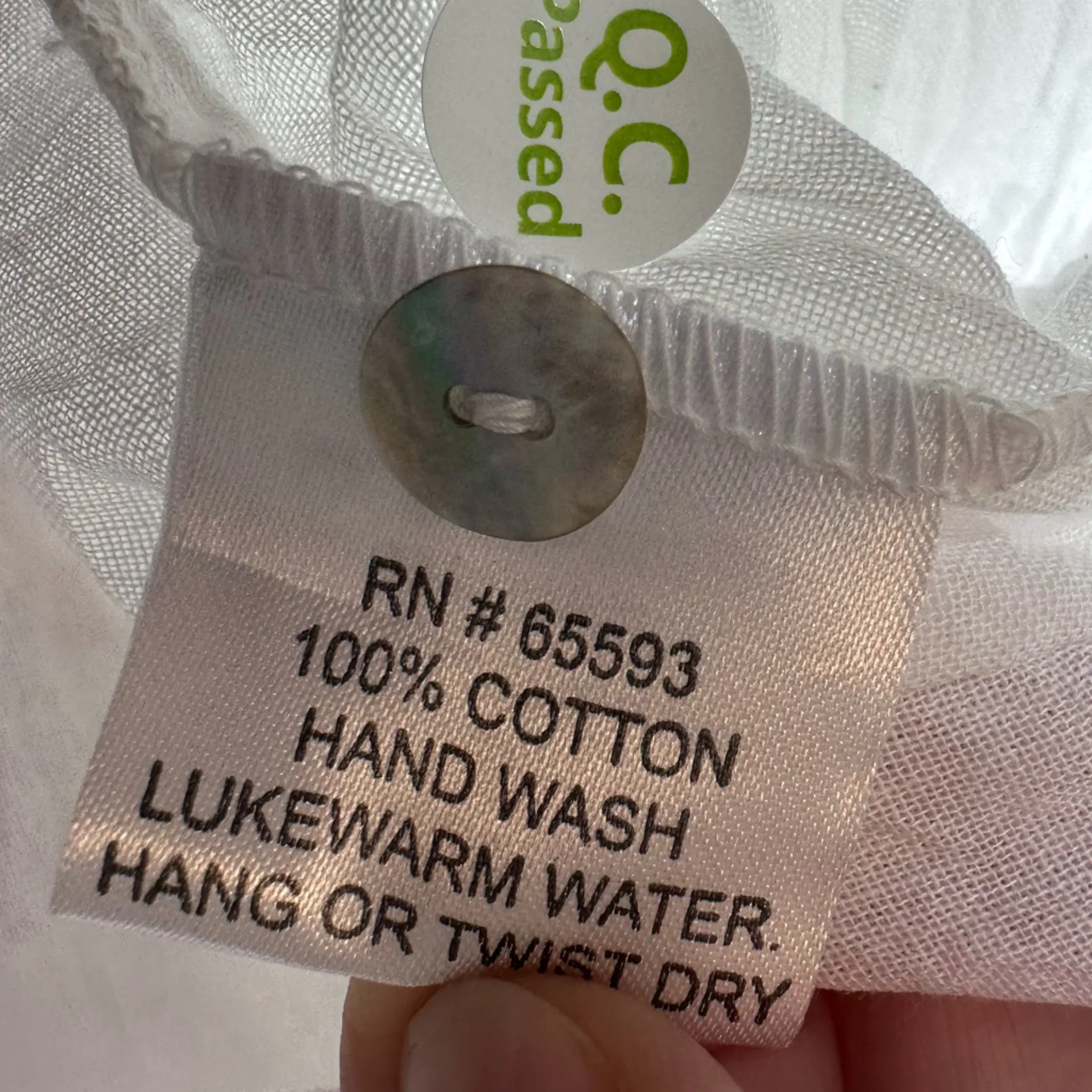 NWT Sundance JP And Mattie White Blue Sabine Embroidered Floral Blouse Top M Size M - Image 7