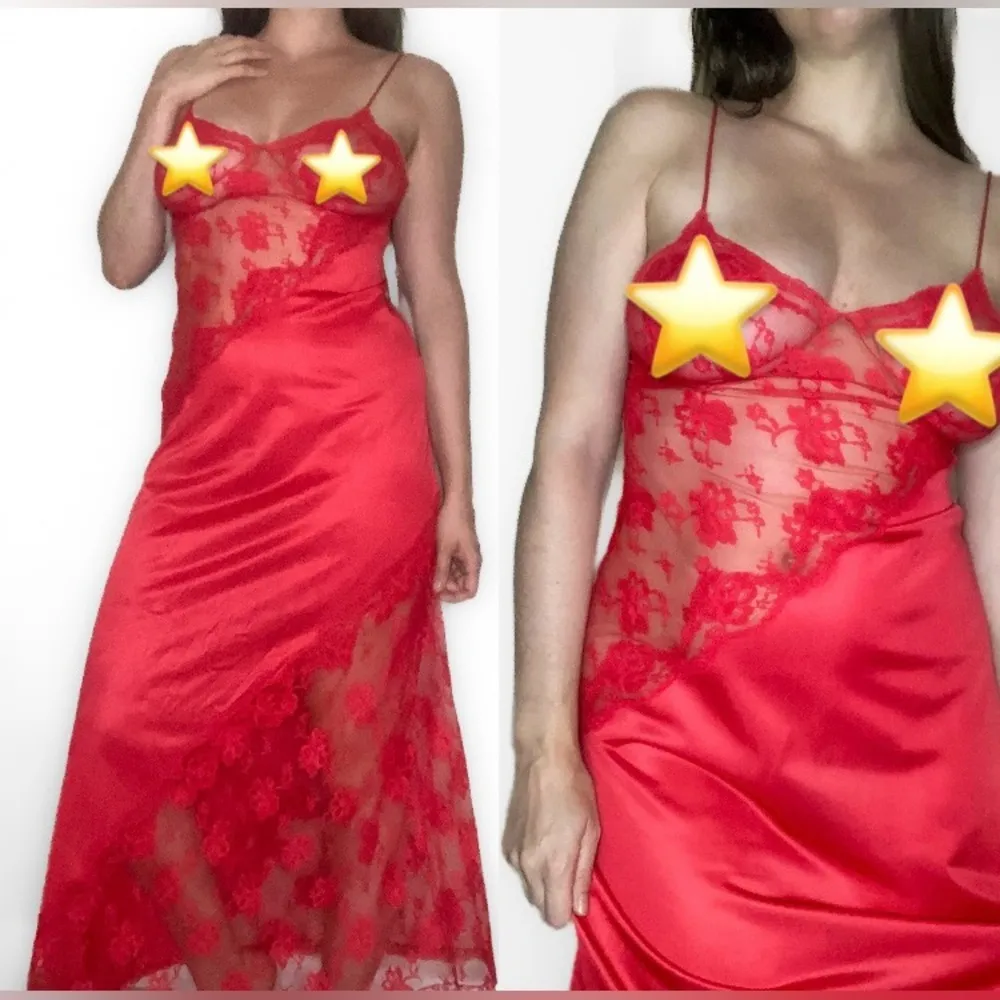 Vintage NWT Bob Mackie for Glydons Lace Slip Dress Old Hollywood Glam Lingerie M - Image 2