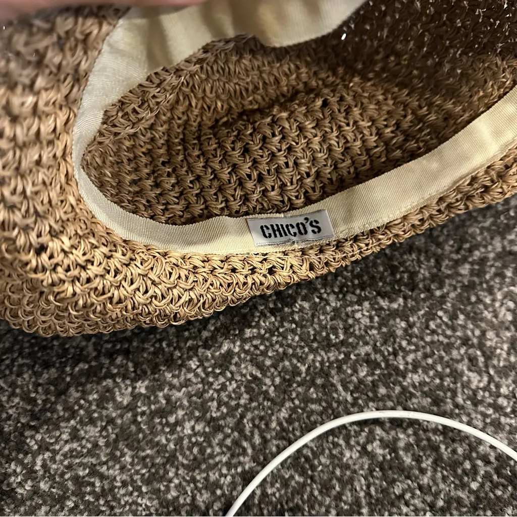 Woven Straw Bucket Hat - summer hat - Image 6