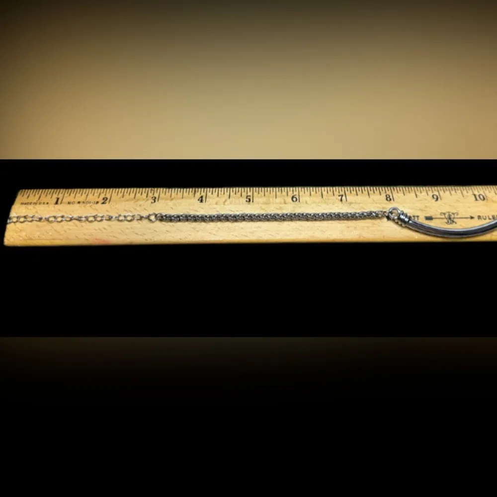 Lia Sophia Signed Mixed Media Necklace. 16” with 3” extender - Image 5