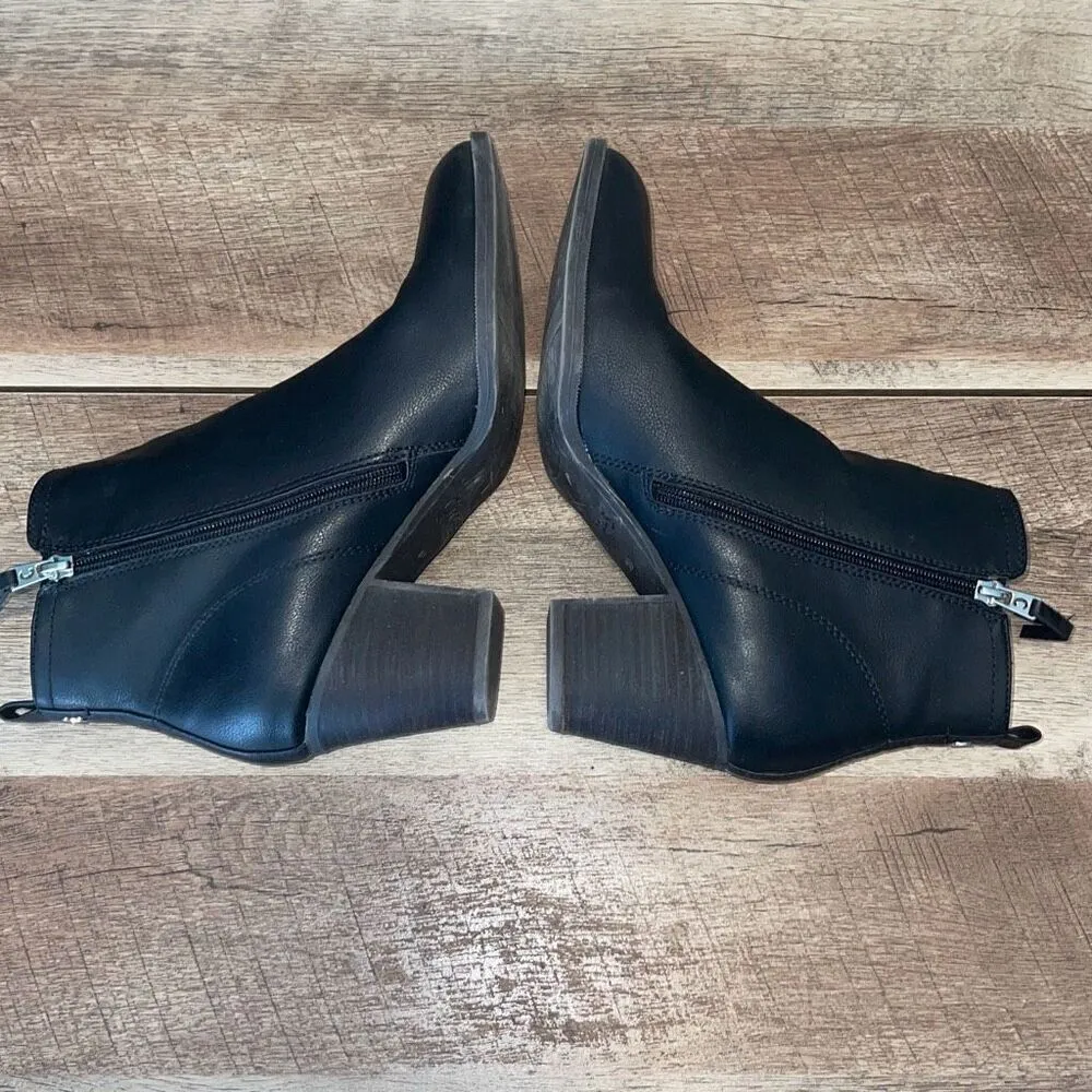 Circus by Sam Edelman Anthropologie Womens Missy Pointy Toe Block Heels Ankle Bo - Image 7