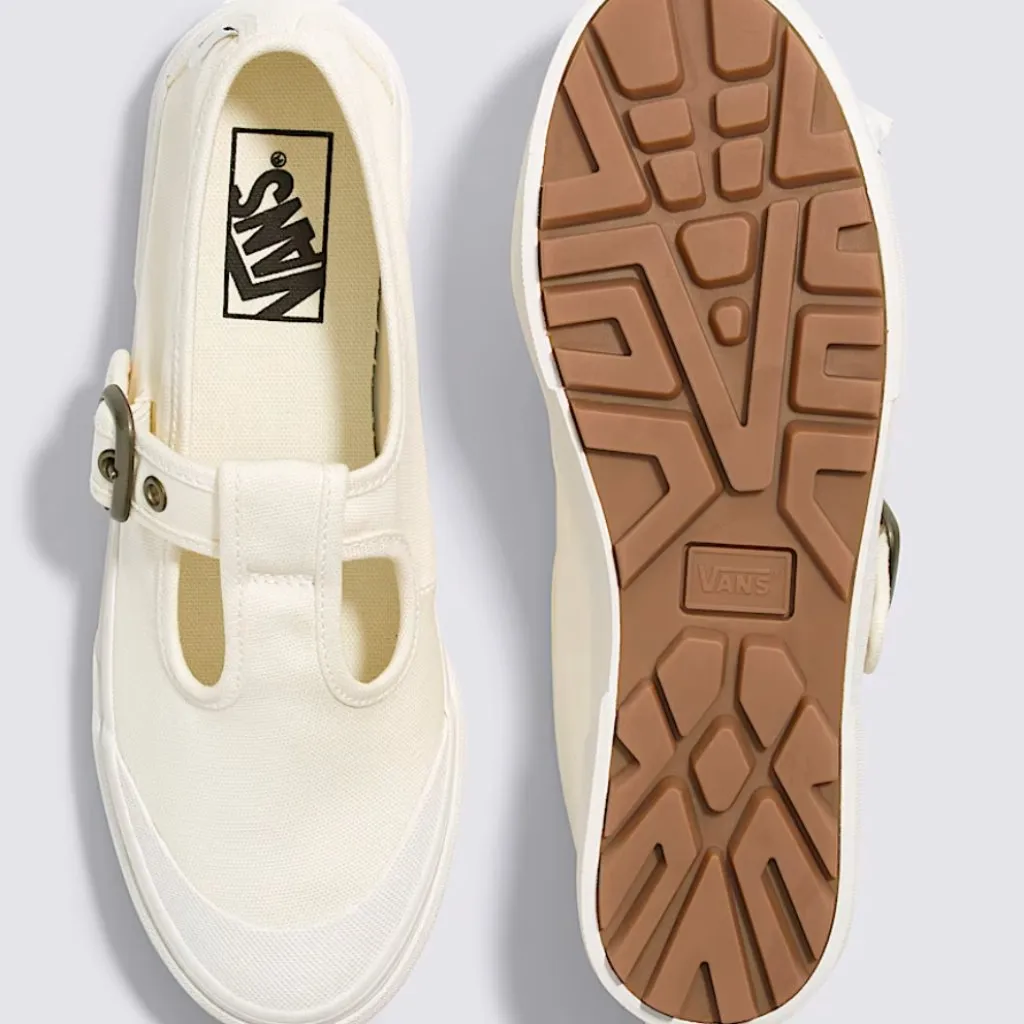 NEW VANS Mary Jane Style 93 Shoe Classic White Chunky Lug Sole M 5.5 W 7 - Image 5