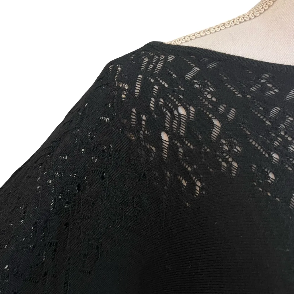 Lauren Ralph Lauren Womens Merino Wool Sweater Size L Capsule Minimalist Neutral - Image 3