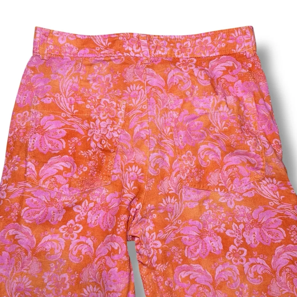 Zara Full length linen blend‎ pants Size XS - Image 8