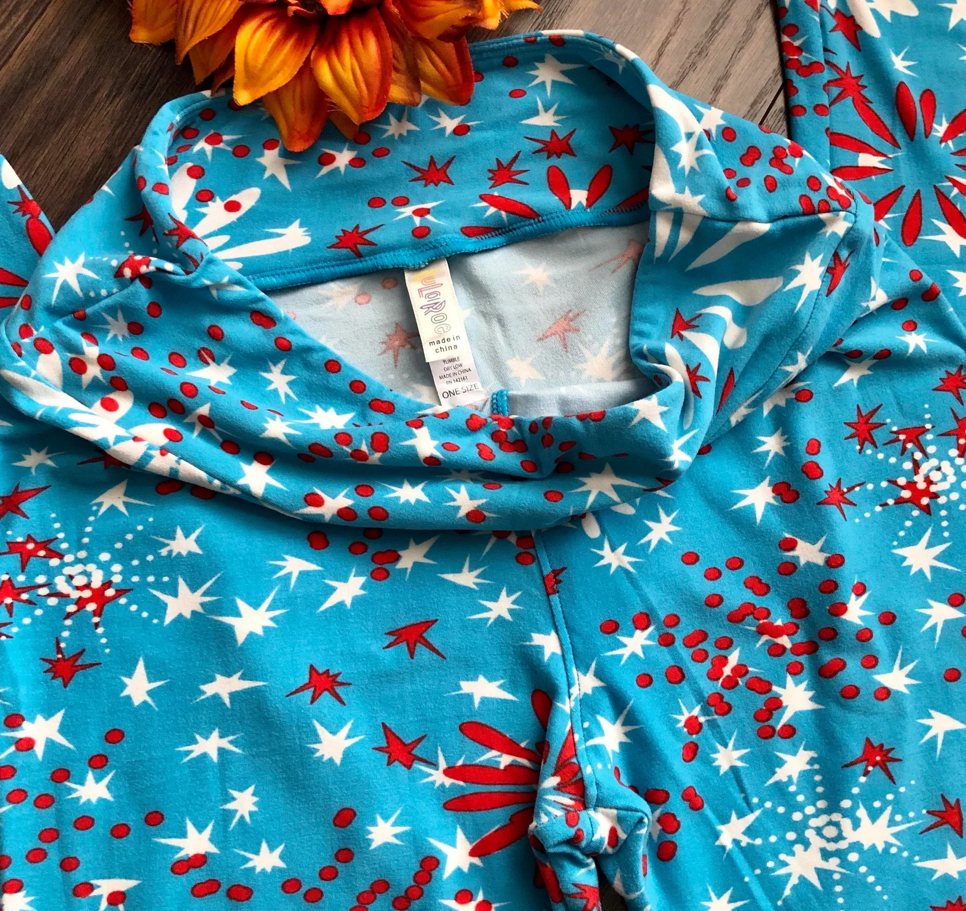 Patriotic Firecracker Leggings - Image 4