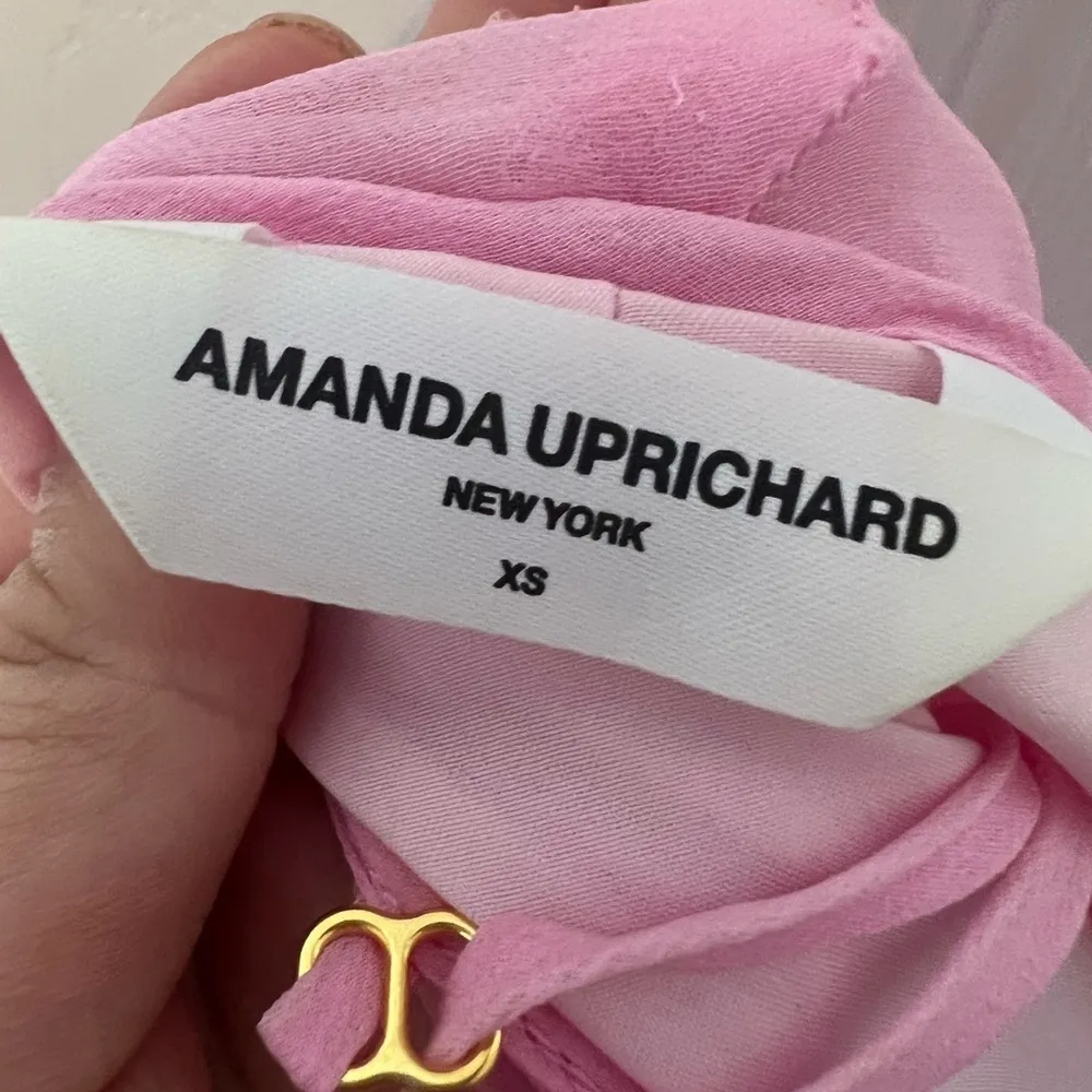 Amanda Uprichard X Revolve Cassilda Gown in Baby Pink - Image 9