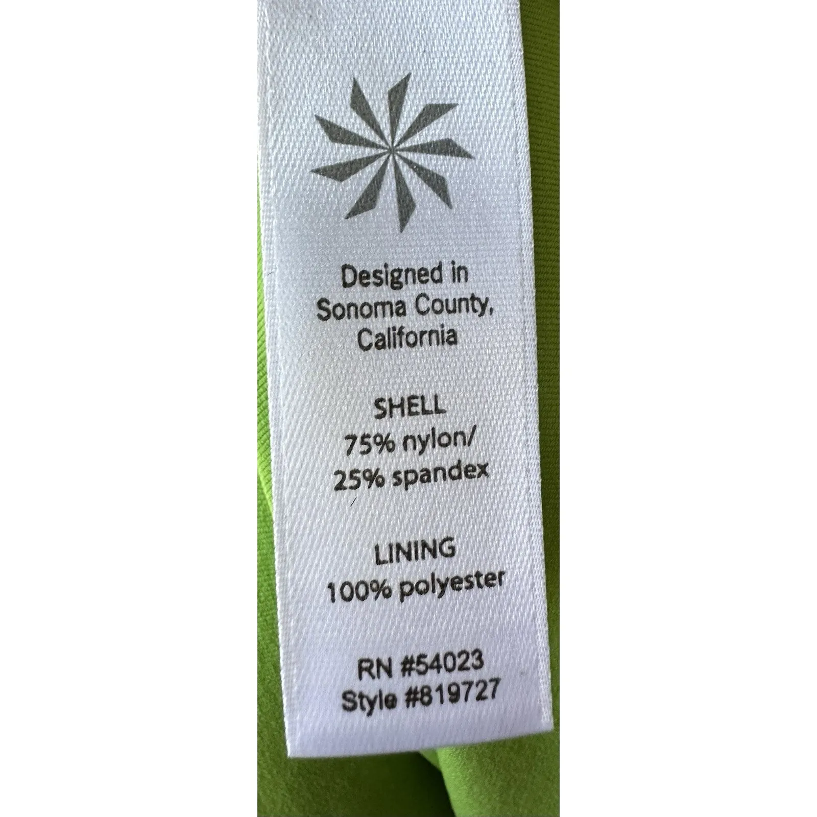 Athleta Halter Dress XL Green Stretch Active Travel Casual Summer Midi Style - Image 4