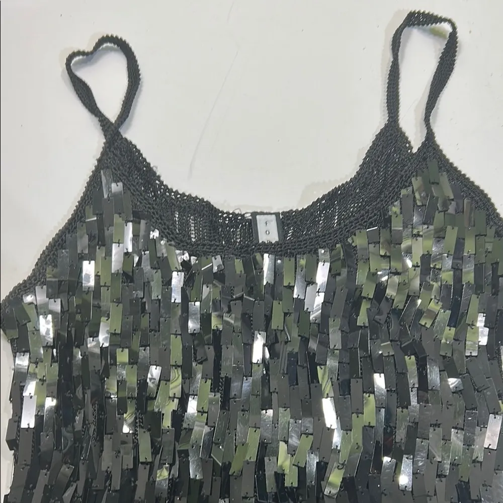 Forever 21 Green Sequin Camisole Top - Image 6