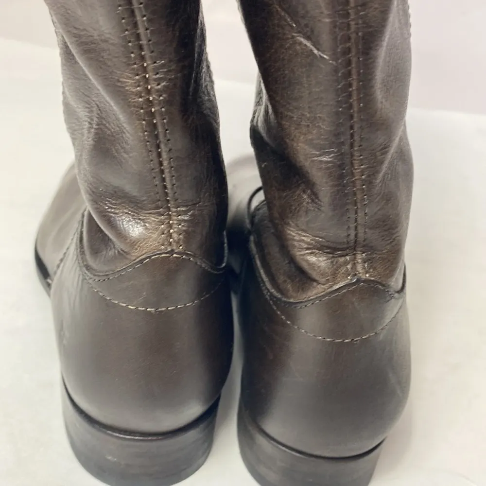 NWOB Frye Melissa Button 2 tall pull on boot Slate - Image 6