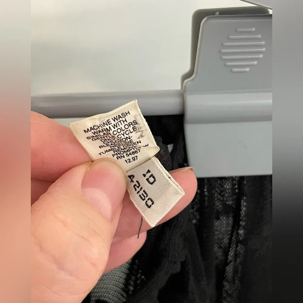 Victoria’s Secret‎ Black Lace Pants Medium - Image 3