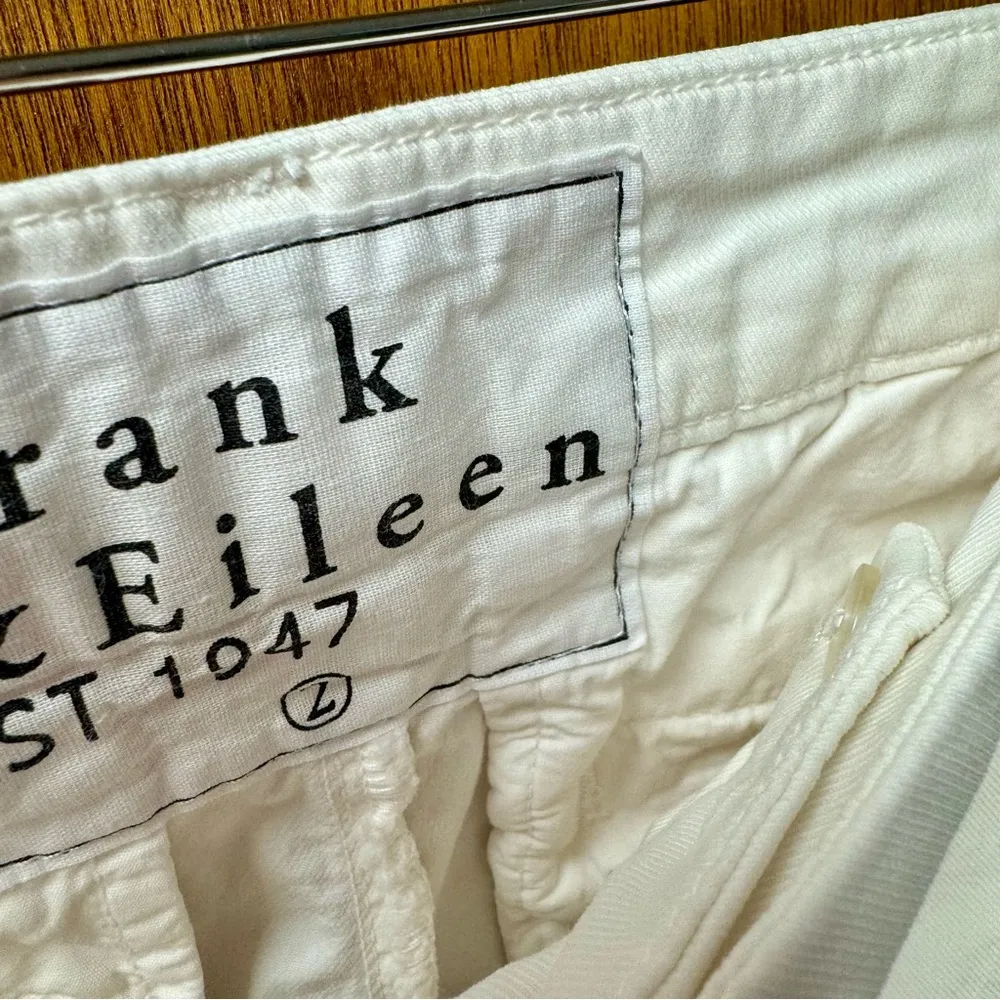 Frank & Eileen Wicklow Italian Performance Twill Pants Chinos White 2 - Image 7