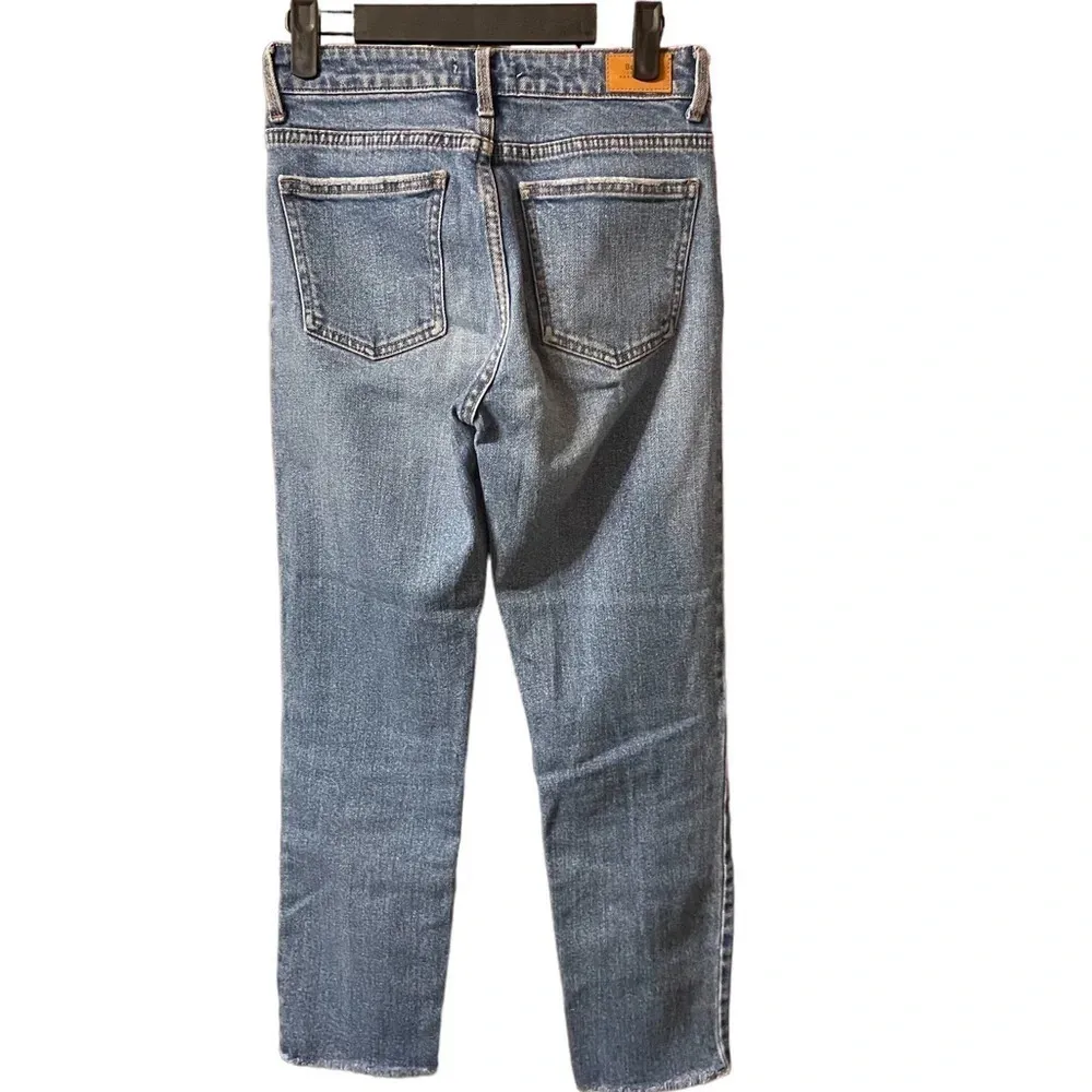 Bershka  STRAIGHT CROPPED JEANS - Image 2