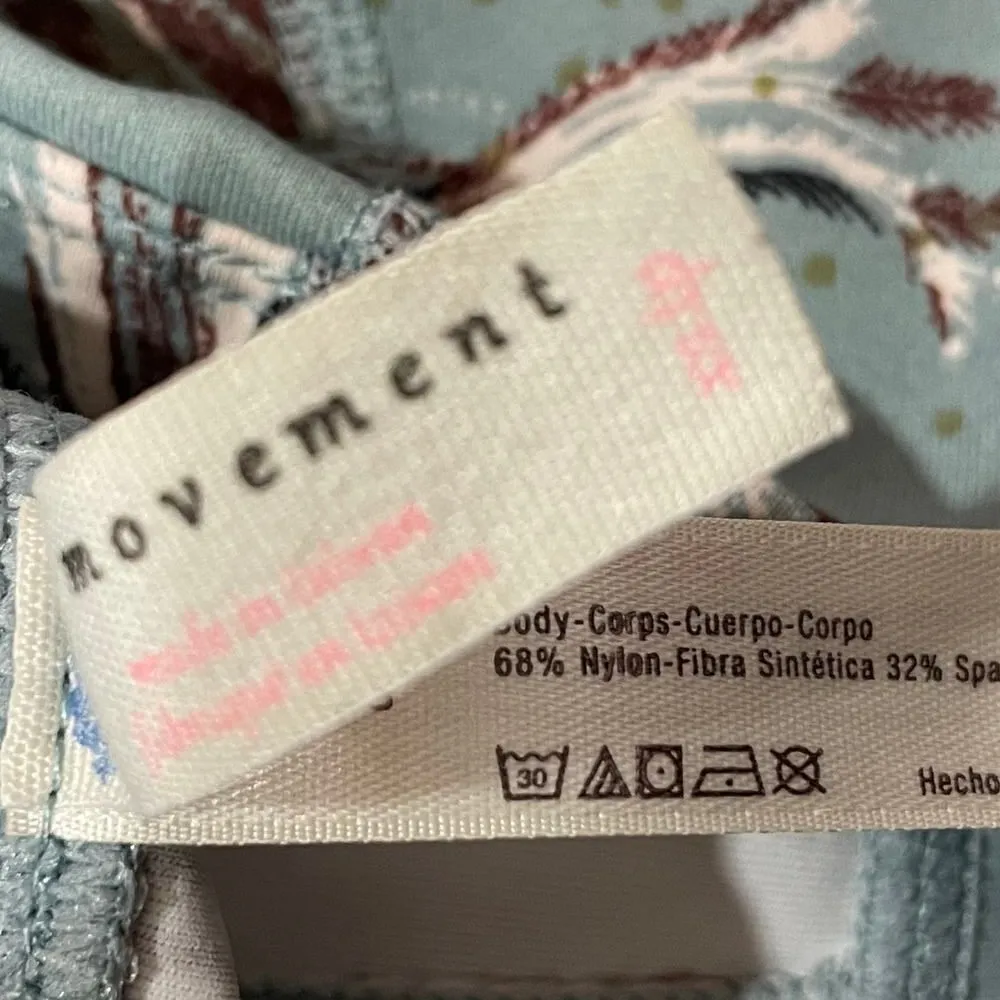 Free People Movement Movement Serene Feather Printed 7/8 Yoga Leggings - XS - Image 14