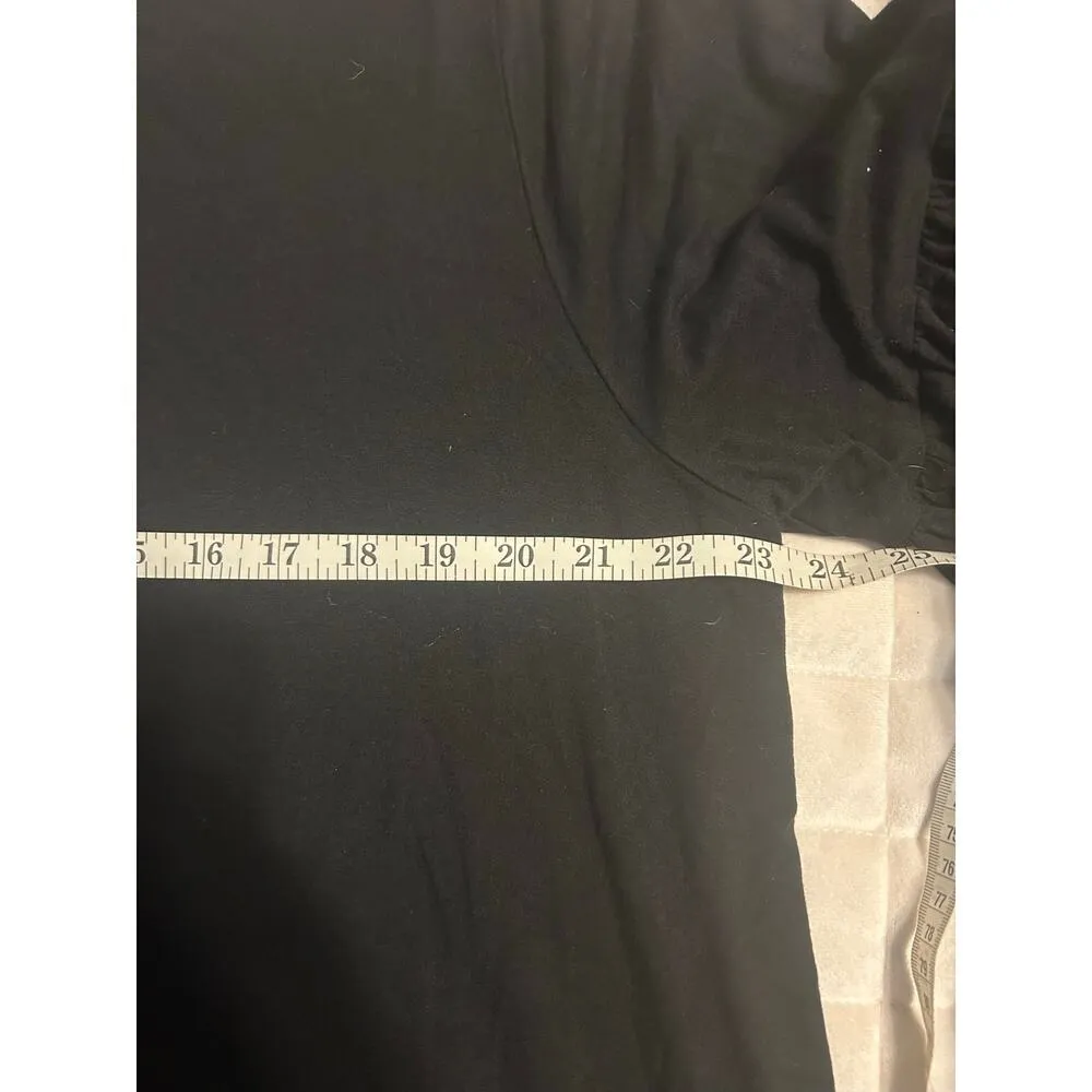 Karen Kane Round Neck Flowy Blouse Women's Plus Size 3X Bell Sleeves Top Shirt - Image 5