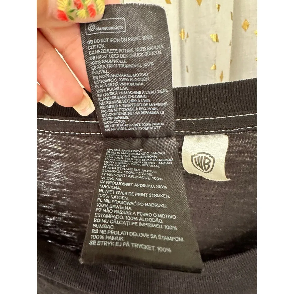 H&M Warner Brothers Collab FRIENDS TV Show 100% Cotton Sleep Shirt Dress M - Image 6